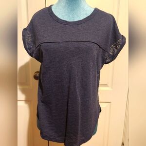 Navy Women's Short Sleeve Tee